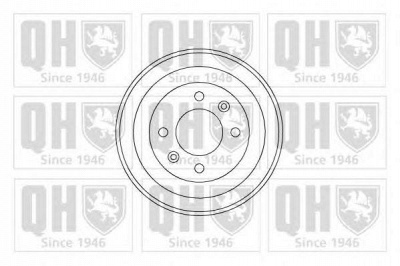 QUINTON HAZELL bdr139 -  Тормозной барабан